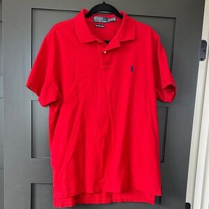 Polo by Ralph Lauren Men's Vibrant Red Polo Shirt XL